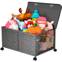 Metal toy hotsell storage bins